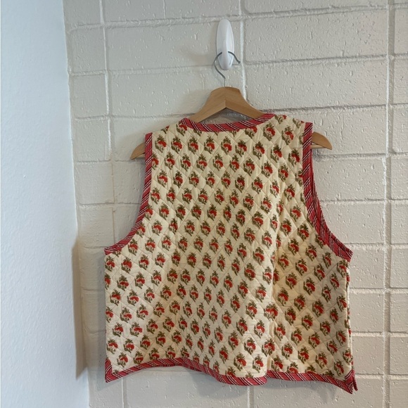 NoLoGo Quilted Warmer Gilet Cotton Poppy Pink - Picture 4 of 6